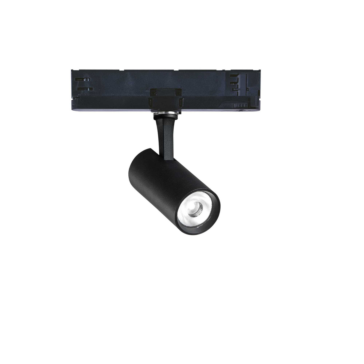 Sleek Black 3000K FOX Light Fixture, CRI90, 08W, 1-10V Dimmable