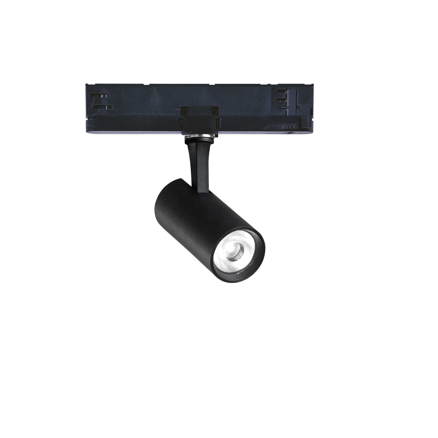 Sleek Black 3000K FOX Light Fixture, CRI90, 08W, 1-10V Dimmable