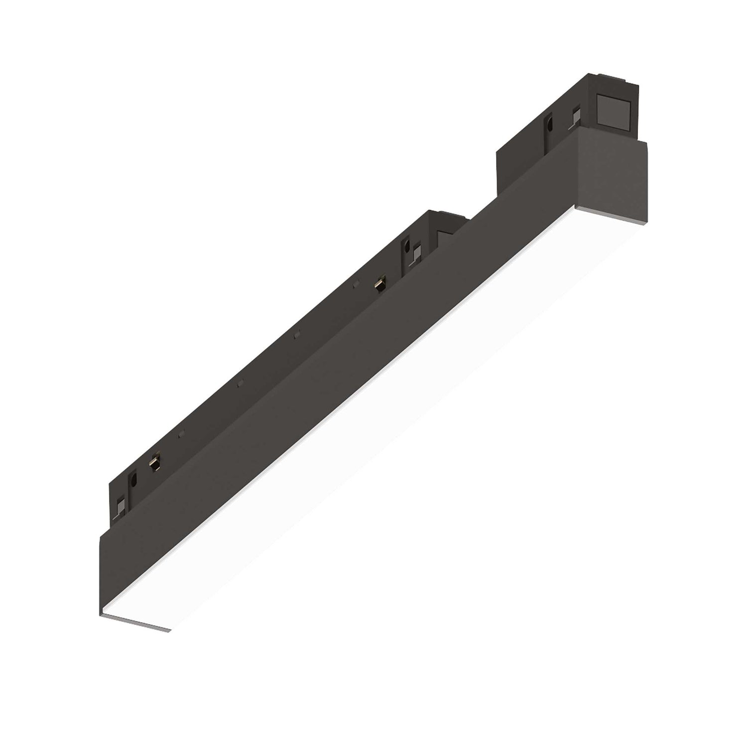 Stylish Black EGO Wide Light Fixture 07W 3000K with Dimmable 1-10V Capability