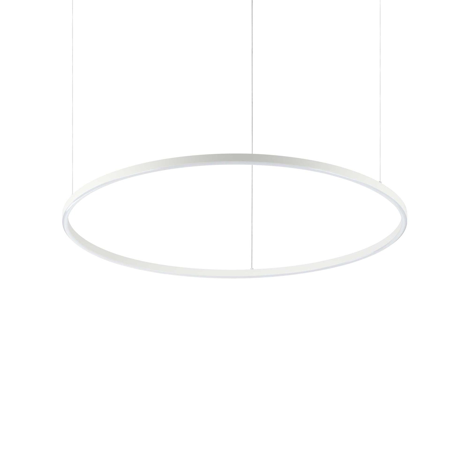 Sleek Orbital Light Pendant D090 White με DALI 3000K