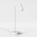 Sleek Enna USB-C Desk Lamp - Matte White Finish