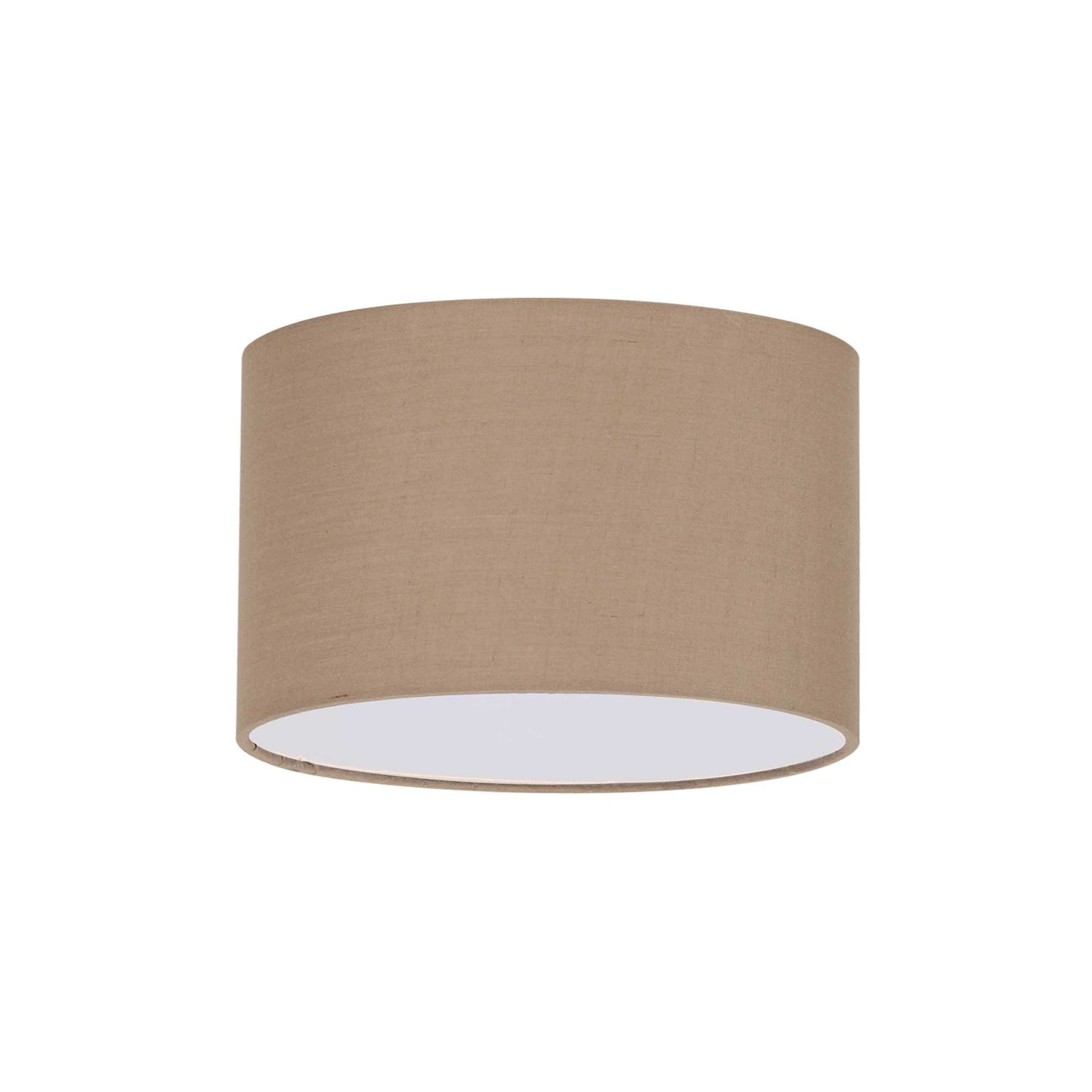 Stylish Cylindrical Lampshade D45 in Taupe Hue