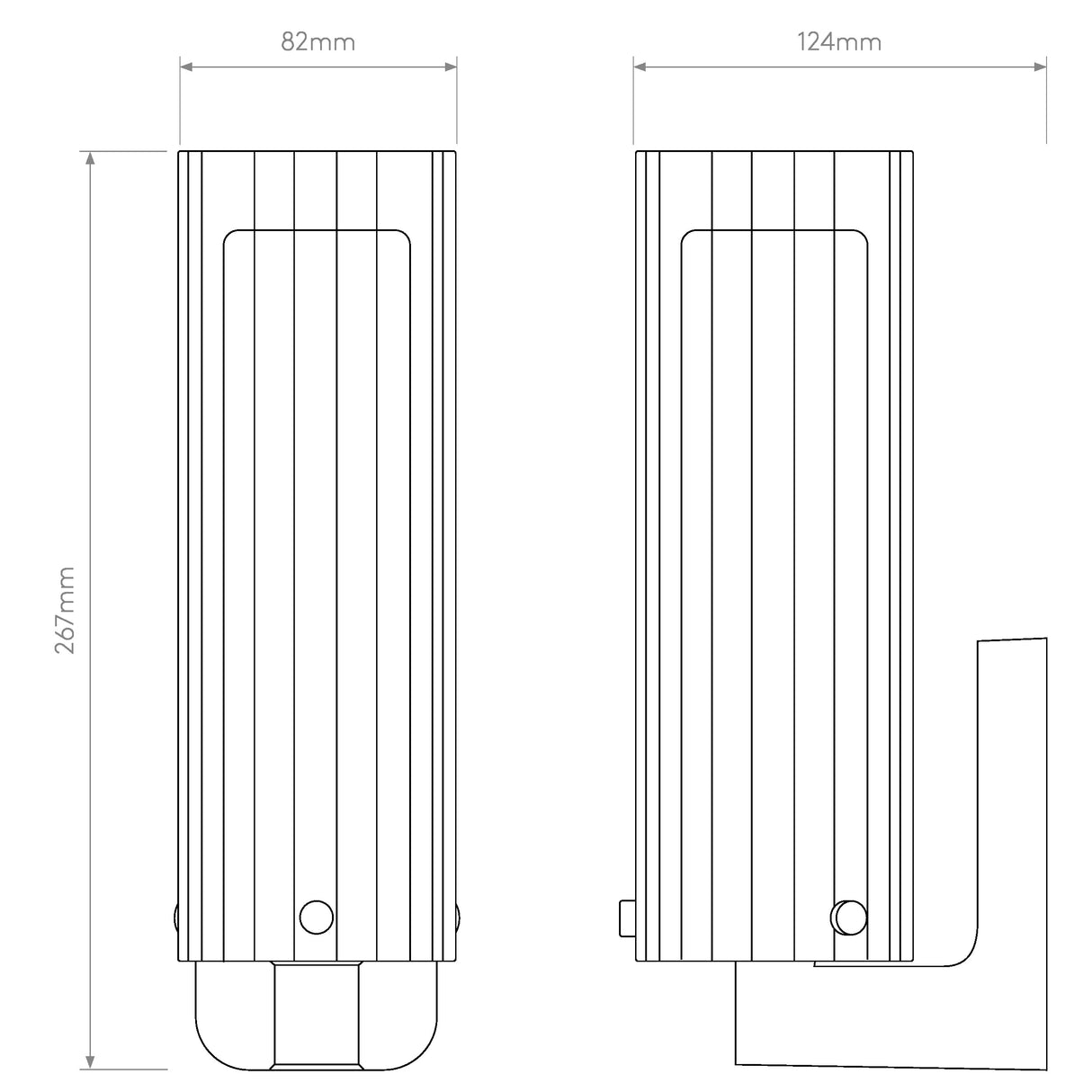 Gleaming Chrome Wall Sconce - Ottavino Design