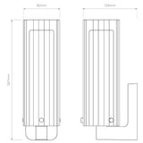 Gleaming Chrome Wall Sconce - Ottavino Design
