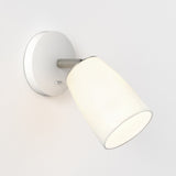 Elegant White Gloss Sconce