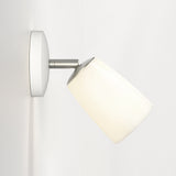 Elegant White Gloss Sconce