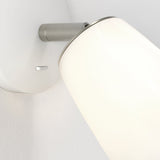 Elegant White Gloss Sconce