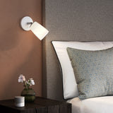 Elegant White Gloss Sconce