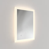 Elegant Ascot 700 Rectangular Glass Mirror Light