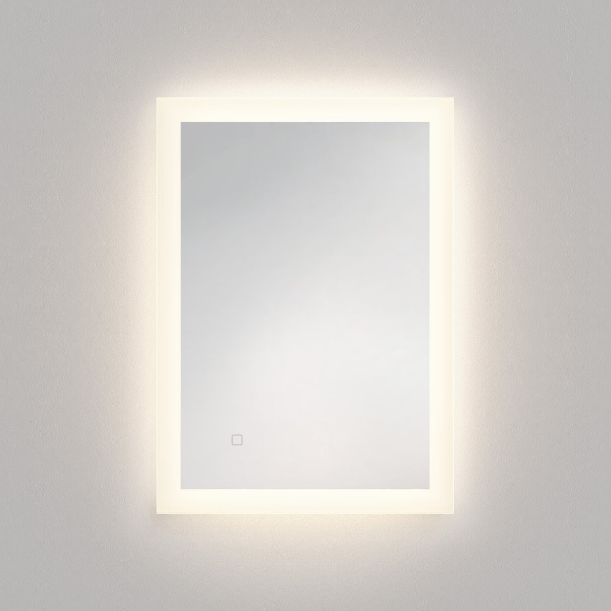 Elegant Ascot 700 Rectangular Glass Mirror Light