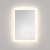 Elegant Ascot 700 Rectangular Glass Mirror Light