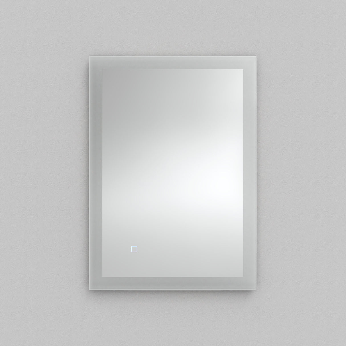 Elegant Ascot 700 Rectangular Glass Mirror Light