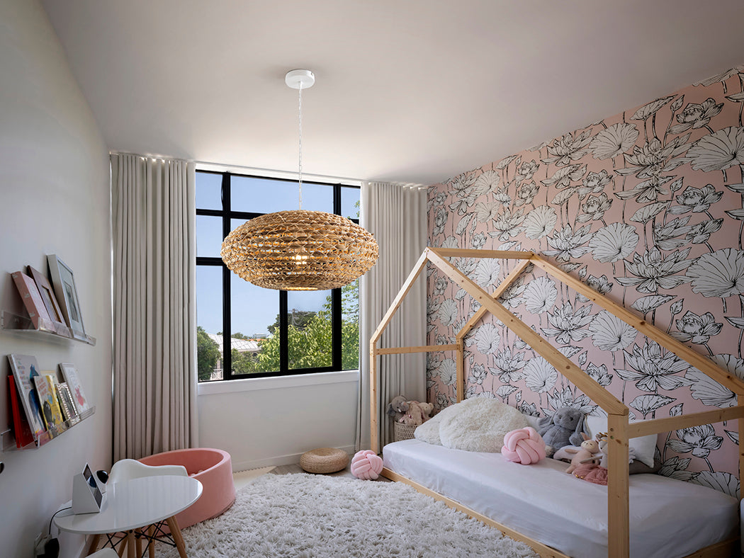 Rattan Elegance Pendant Lamp D60