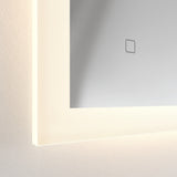 Elegant Ascot 700 Rectangular Glass Mirror Light