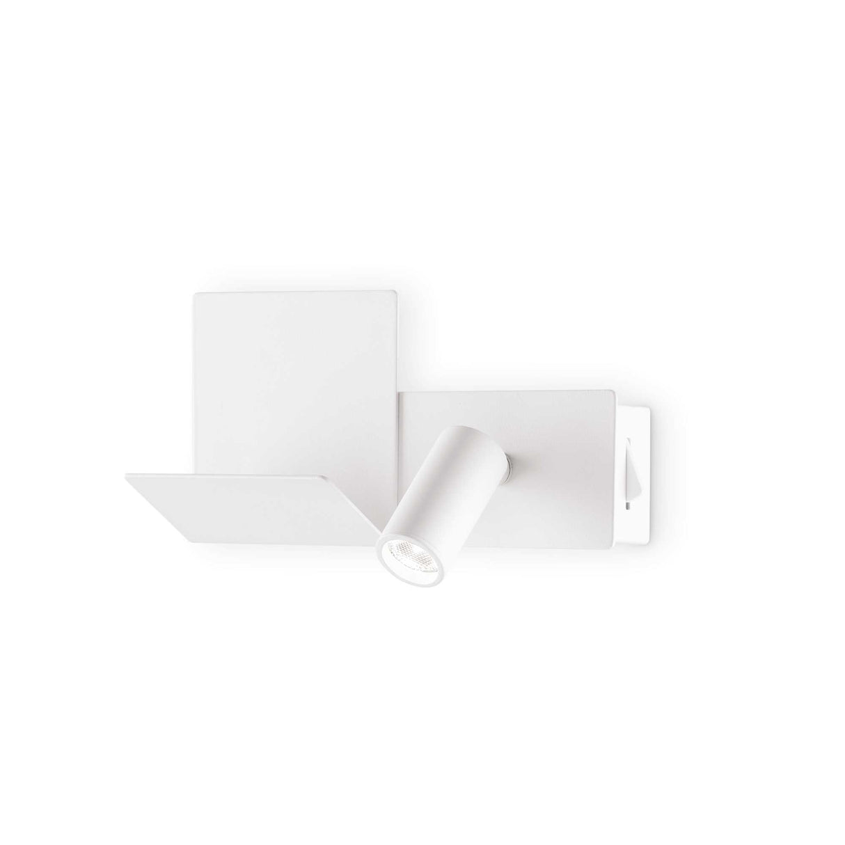 Serene Glow White Wall Sconce