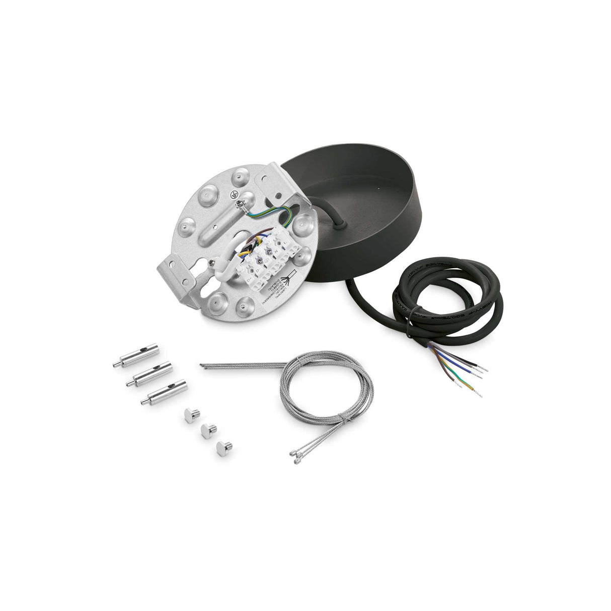 Sleek Noir Pendant Light