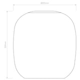 Elegant Arch Glass Shade 220