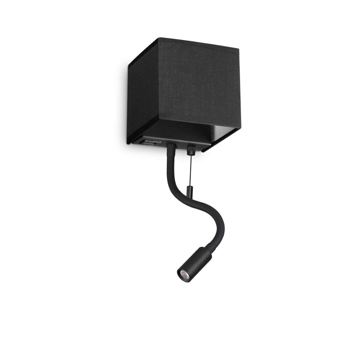 Children's Black Dual-Bulb Wall Lamp