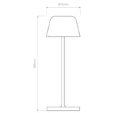 Wanderer Lamp in Textured Ebony