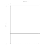 Modern Minimalist Ceiling Fixture, Matte White