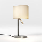 Sleek Nickel Venn Table Lamp
