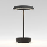 Sleek Halo Black Portable Lamp