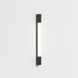 Sleek Palermo 600 LED Matte Black Wall Sconce