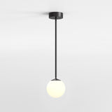 Sleek Nara Pendant Light in Matte Black Finish