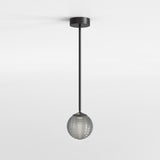 Sleek Nara Pendant Light in Matte Black Finish