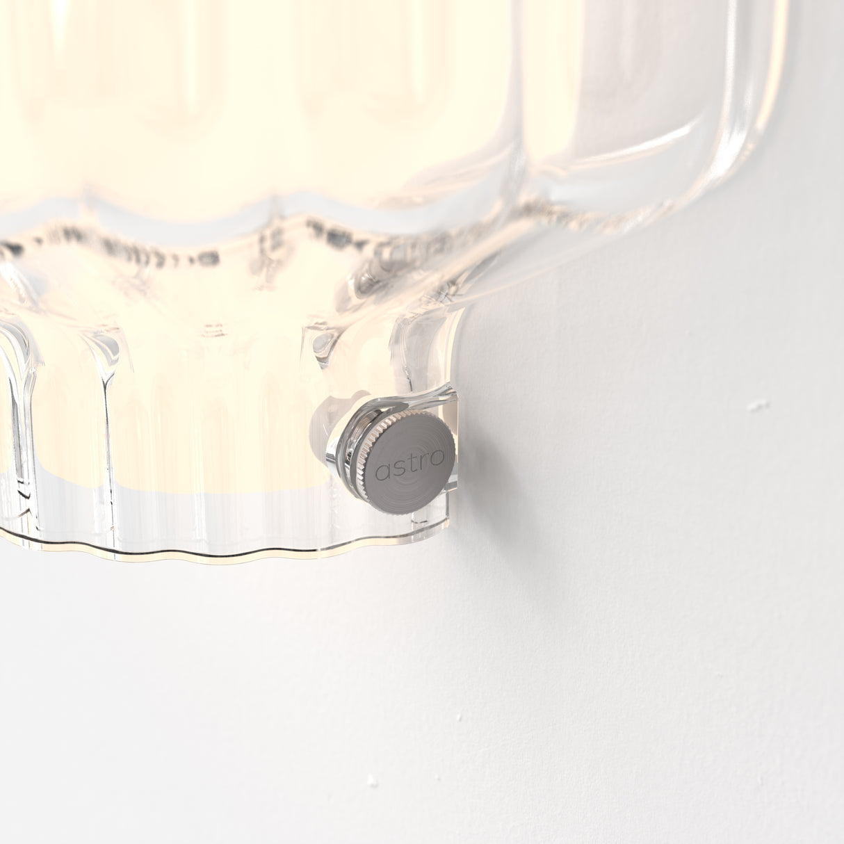 Pebble Grey Toro Sconce