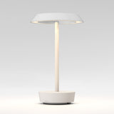 Bliss Illumination: Portable Halo Lamp in Matte White