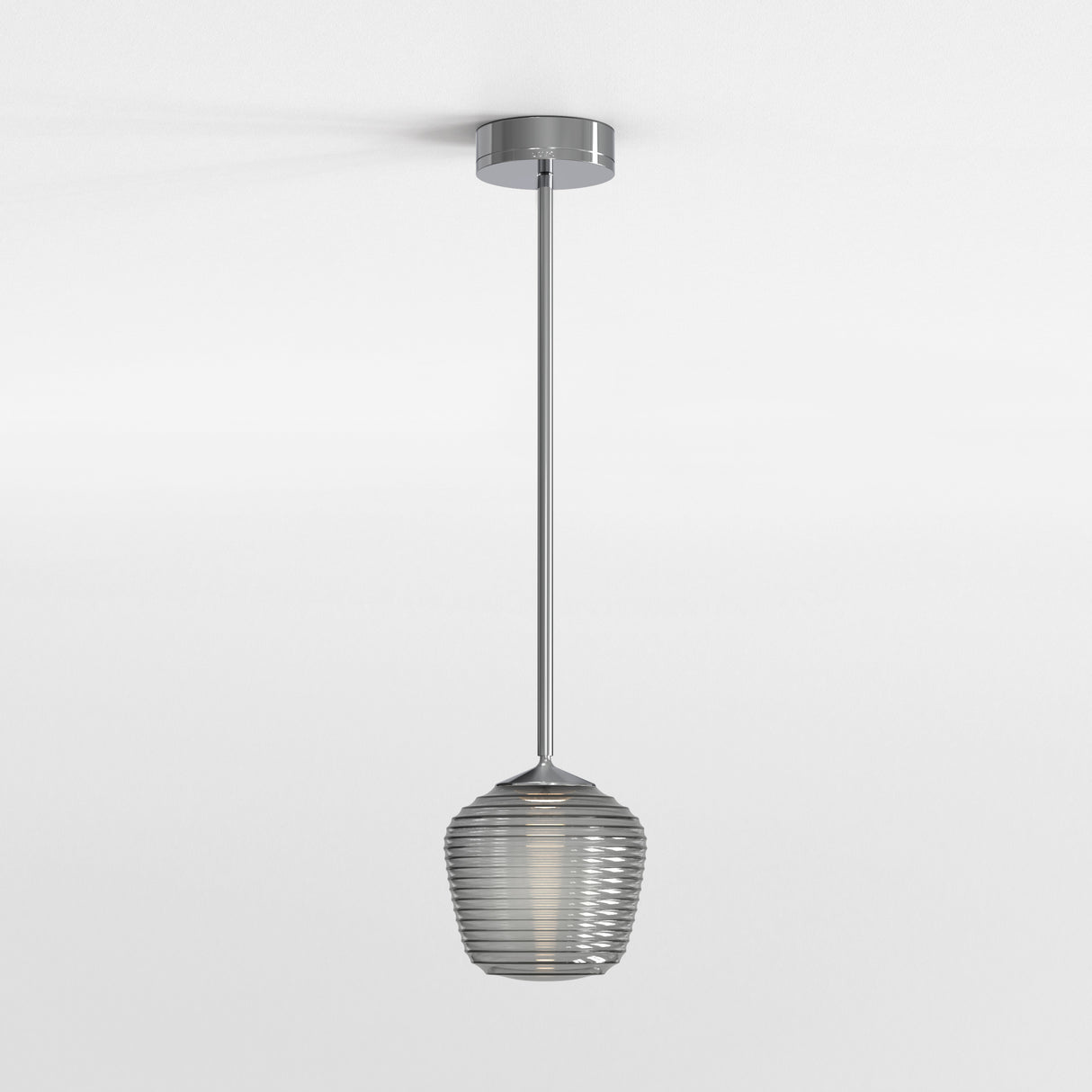 Sleek Chrome Nara Pendant Lamp