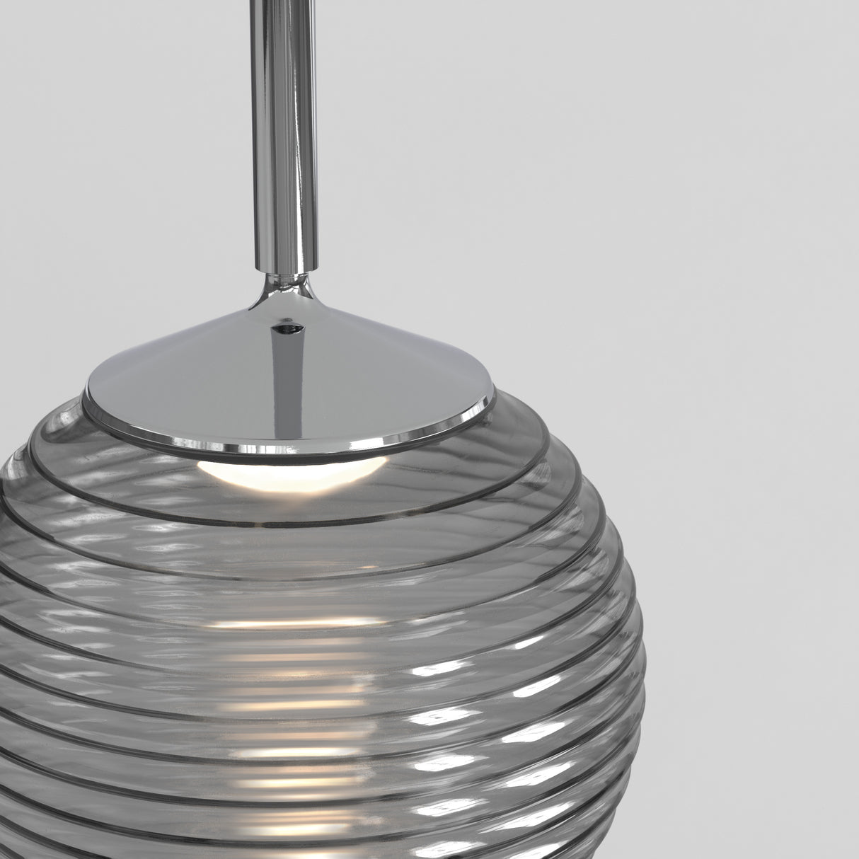 Sleek Chrome Nara Pendant Lamp