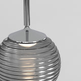 Sleek Chrome Nara Pendant Lamp