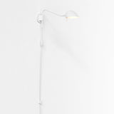 Matte White Serge Wall-Mounted Plug-In Lamp