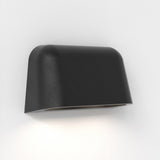 Black Textured Double Sconce Wall Light