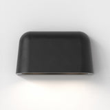 Black Textured Double Sconce Wall Light