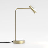 Matt Gold Enna Desk Lamp with USB-C Port