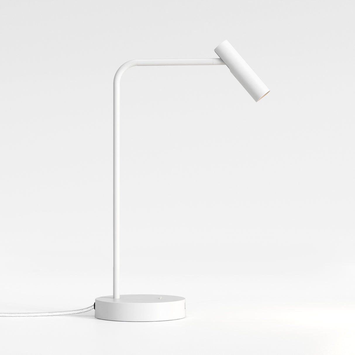 Sleek Enna USB-C Desk Lamp - Matte White Finish