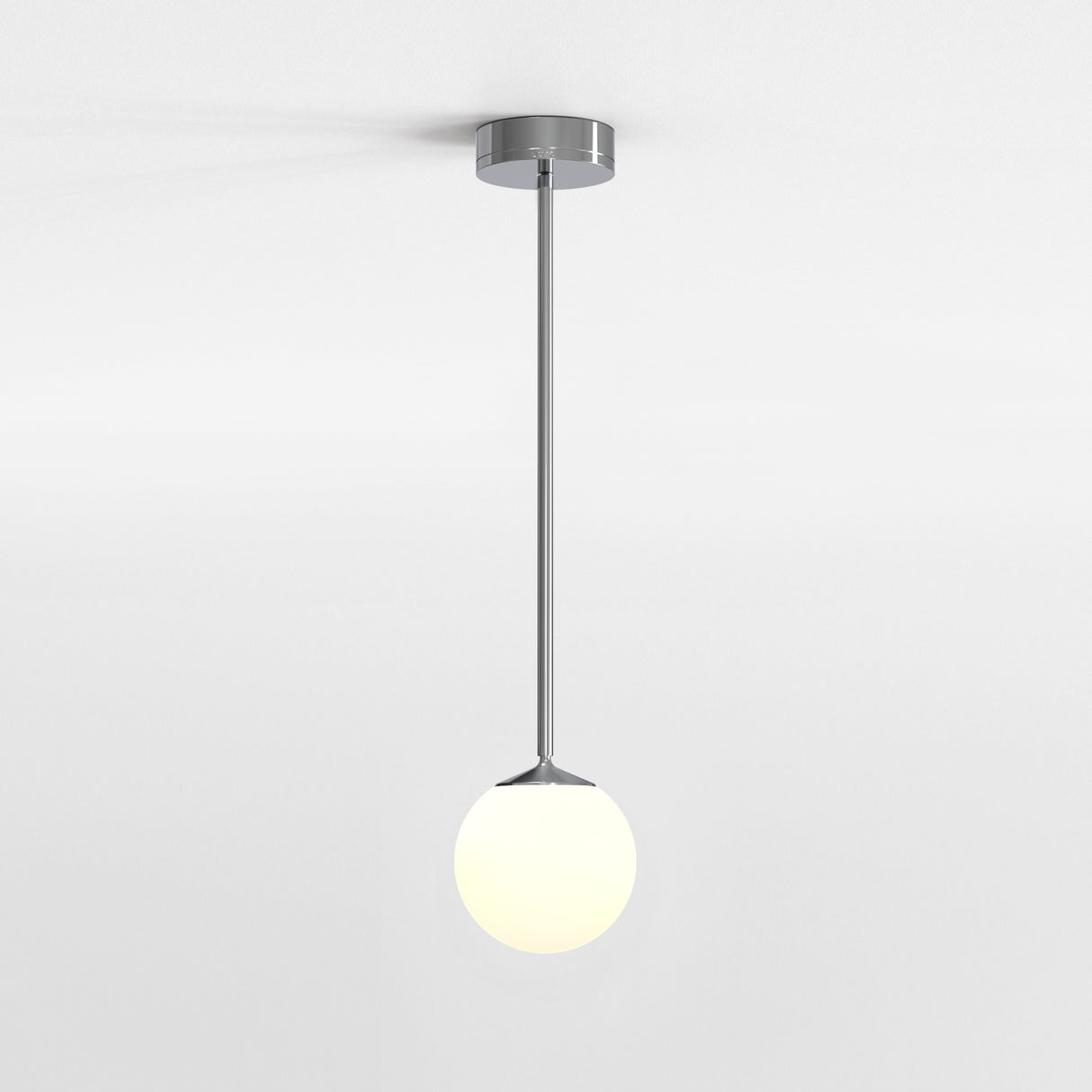 Elegant Frosted Glass Sphere Decor