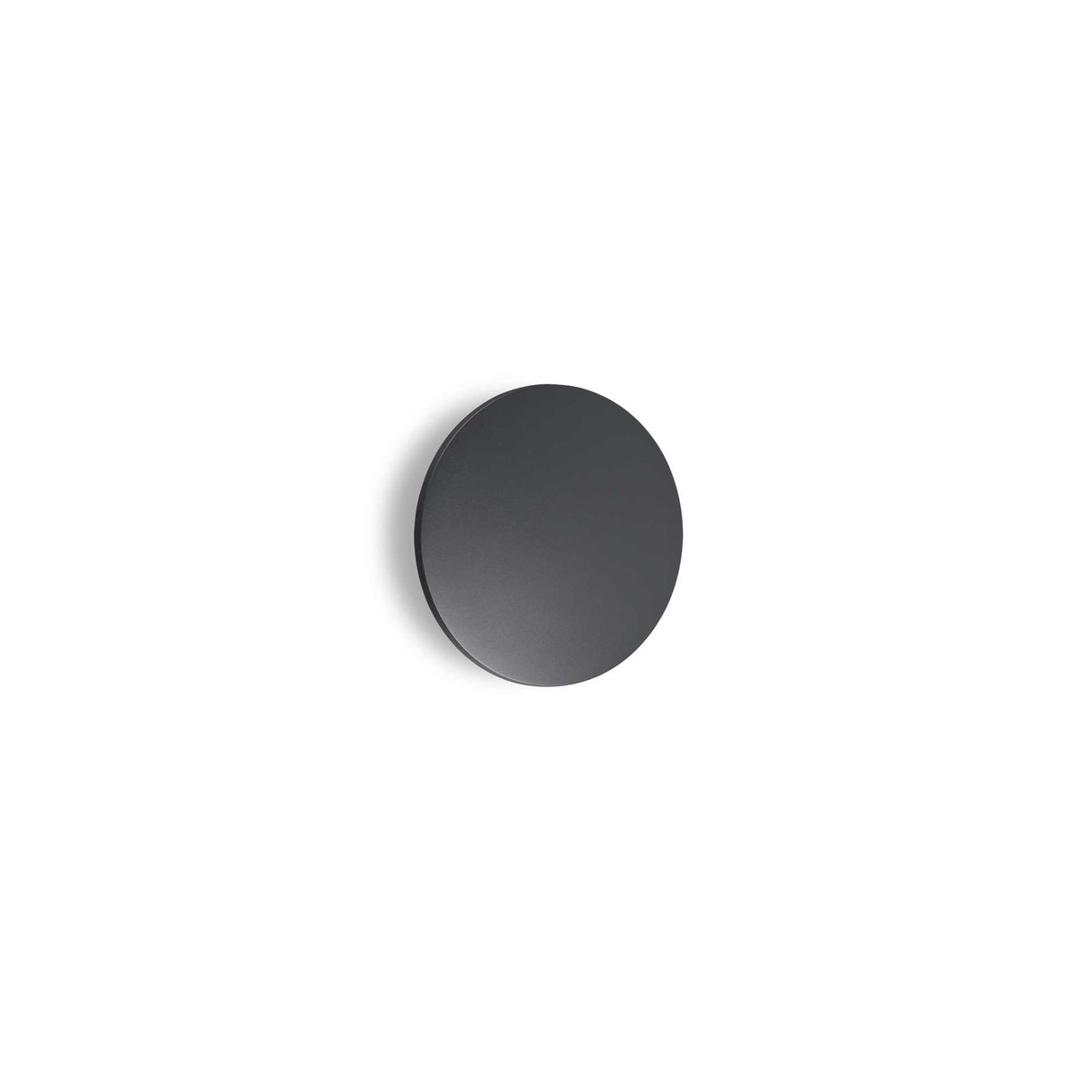 Anthracite Circular Wall Light D18