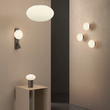Matte Black Zeppo Table Lamp - Portable Elegance