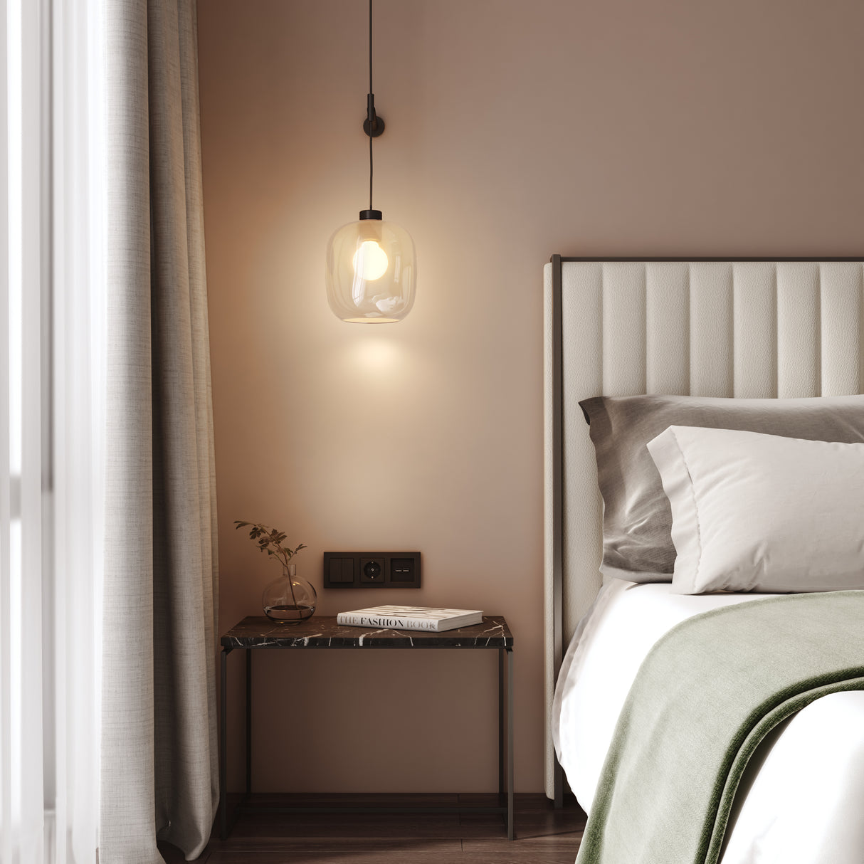 Elegant Arch Glass Shade 220