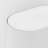 Contemporary White Wall Sconce – Stadium 220 Design