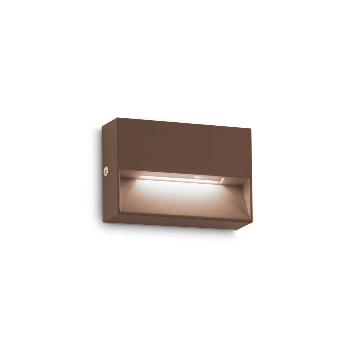 Compact Coffee Bronze Wall Sconce