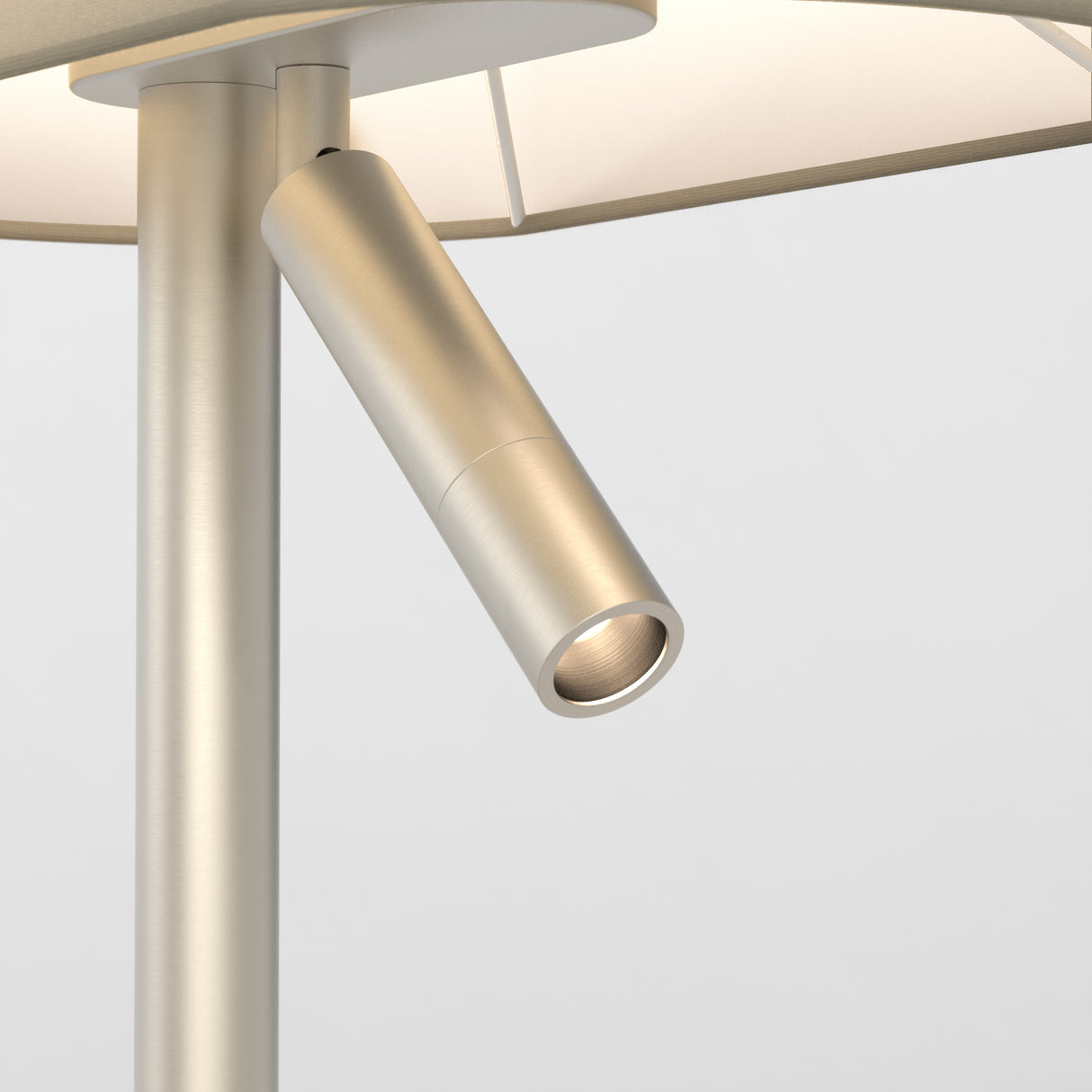 Sleek Nickel Venn Table Lamp