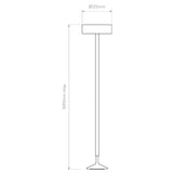 Sleek Chrome Nara Pendant Lamp