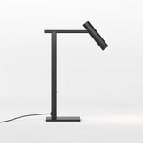Sleek Matte Black Leda Desk Lamp