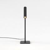 Sleek Matte Black Leda Desk Lamp