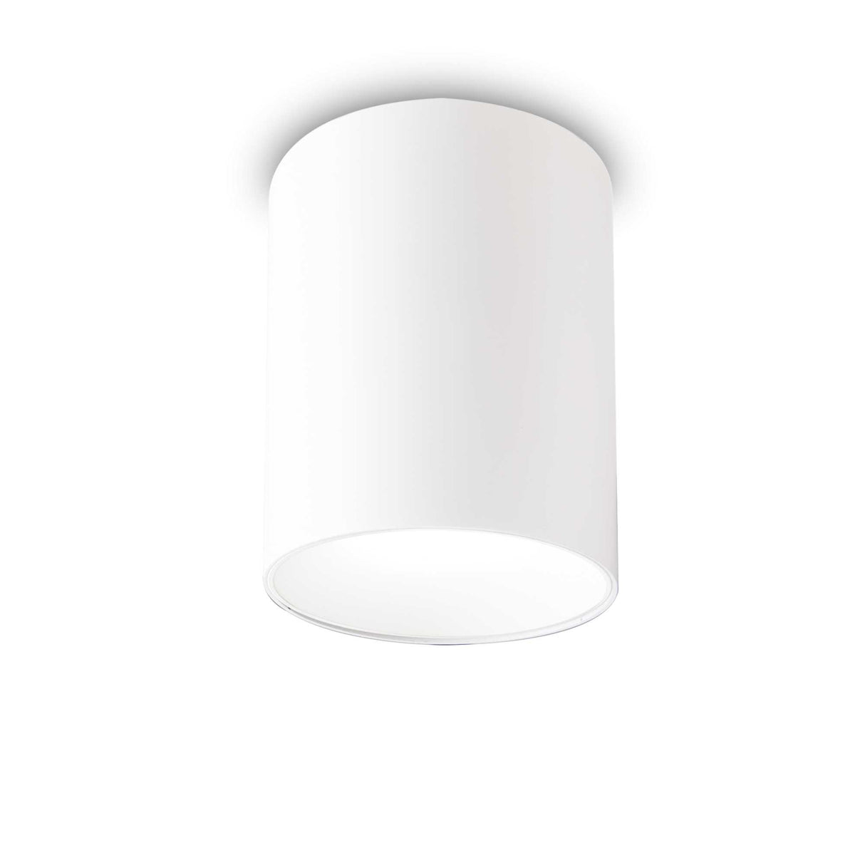 Sleek Round White LED Ceiling Light